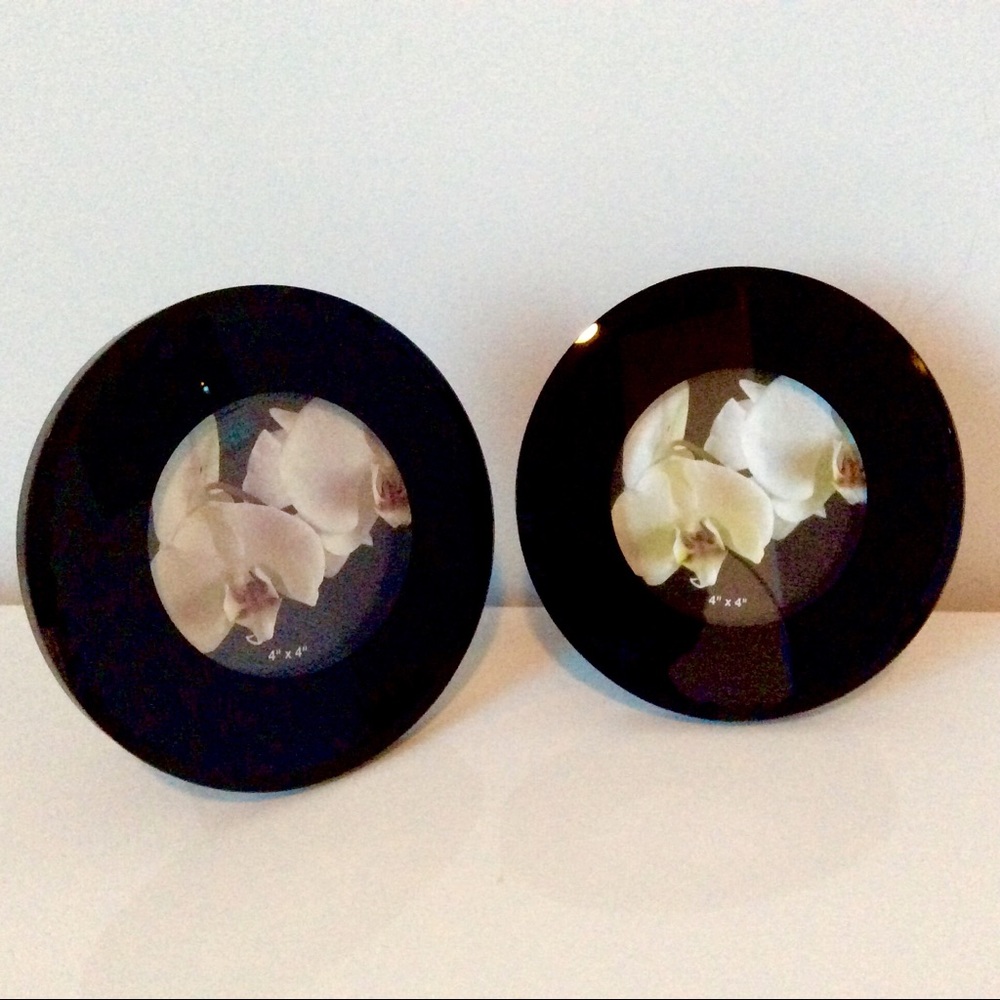 NWOT Set of 2 High Gloss Black Picture Frames - Picture 7 of 7